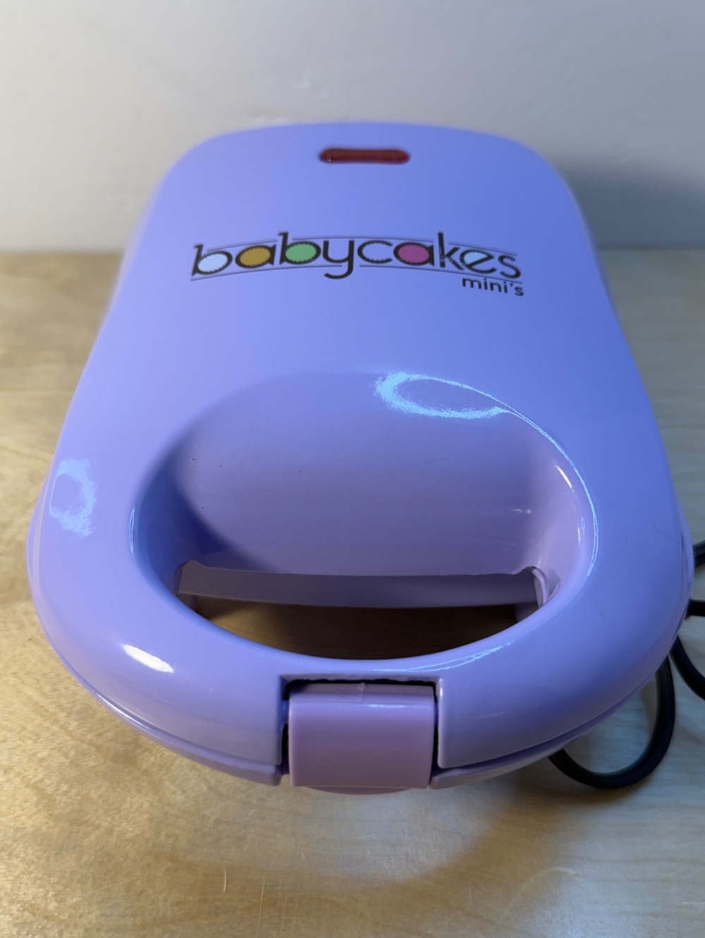 Babycakes Mini's Mini Waffle Maker in Purple